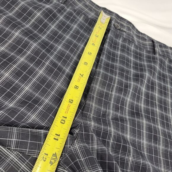 40 BEN HOGAN PERFORMANCE GOLF black white plaid athletic shorts XXL - Picture 3 of 9